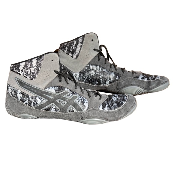 Asics Shoes Just In Asics Snapdown Gray Camo Wrestling Shoes Evguc